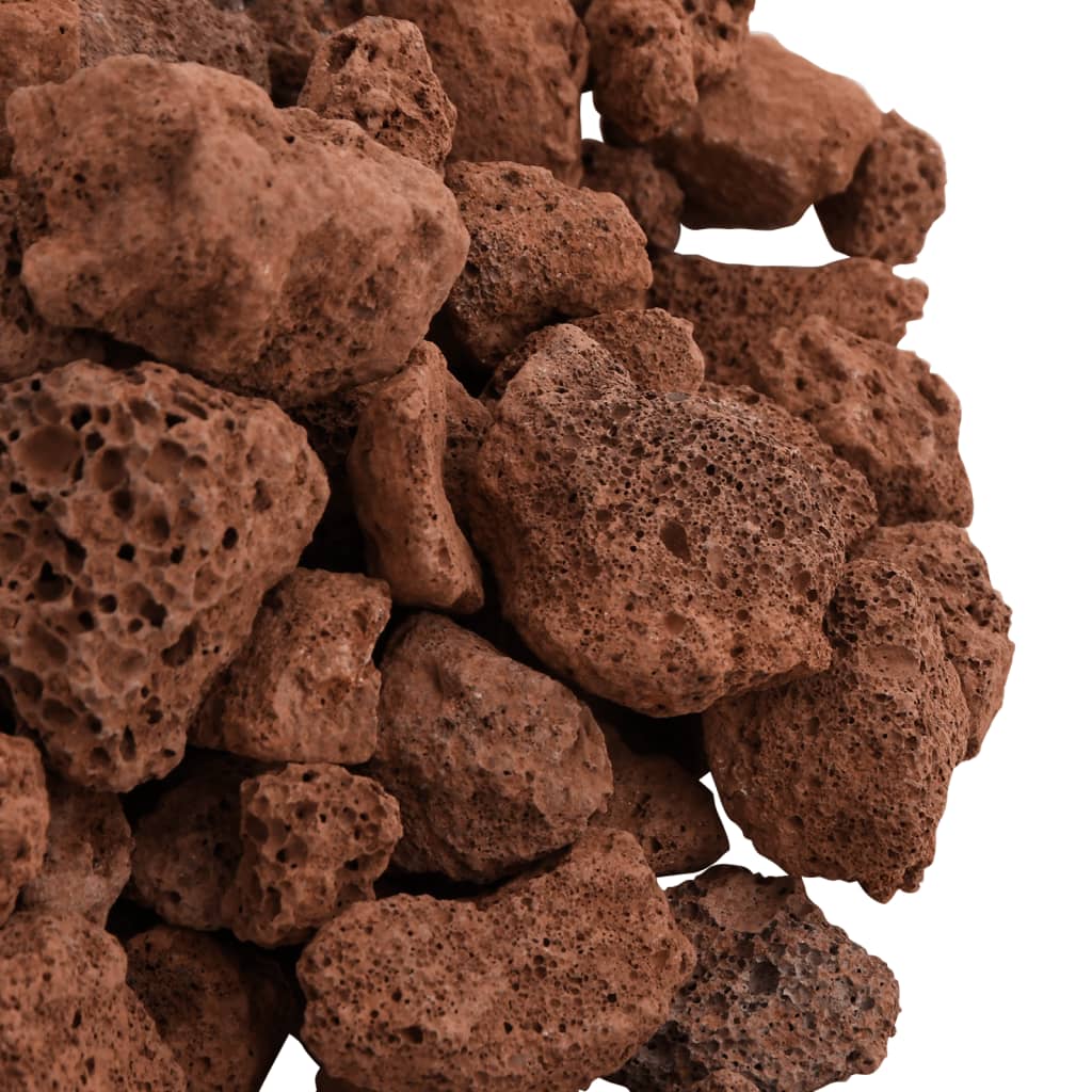 vidaXL Roci vulcanice, 25 kg, roșu, 1-2 cm vidaXL Roci vulcanice, 25 kg, roșu, 1-2 cm