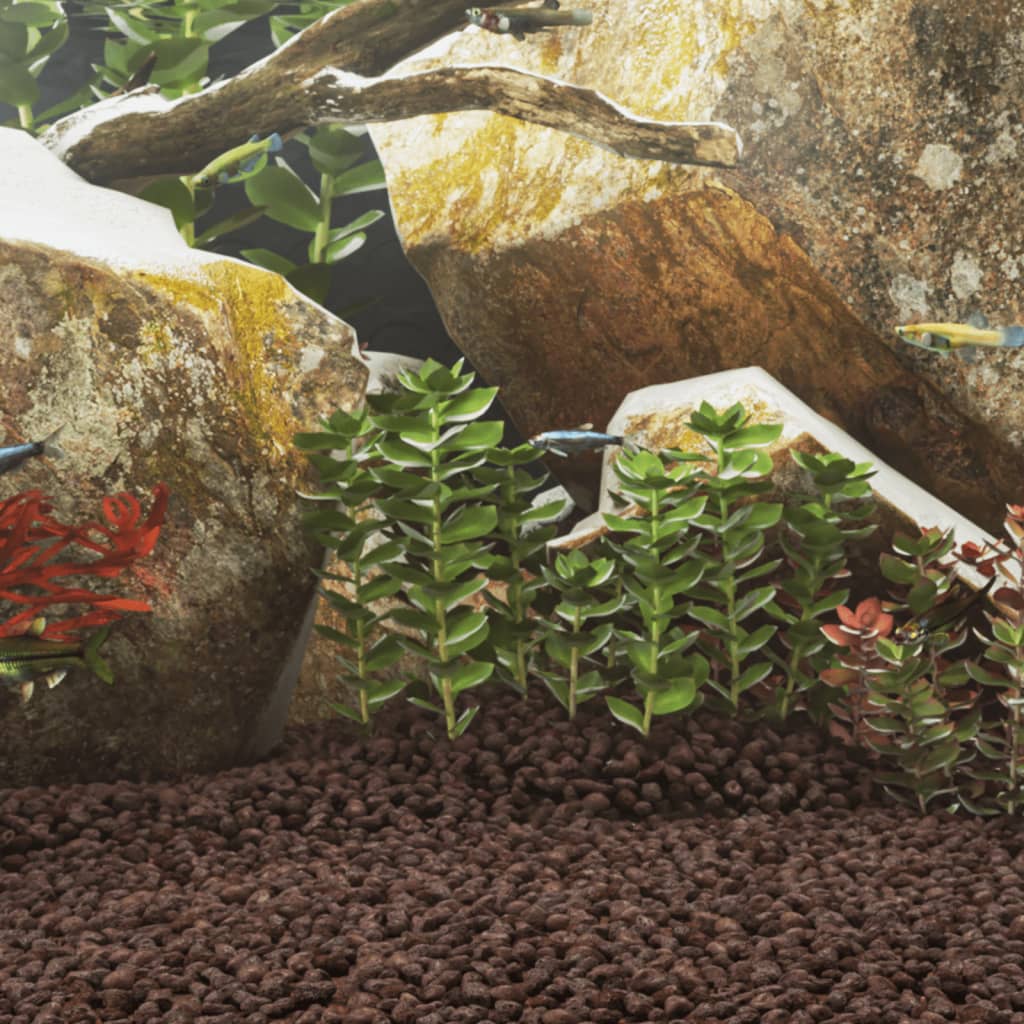 vidaXL Roci vulcanice, 25 kg, roșu, 1-2 cm vidaXL Roci vulcanice, 25 kg, roșu, 1-2 cm