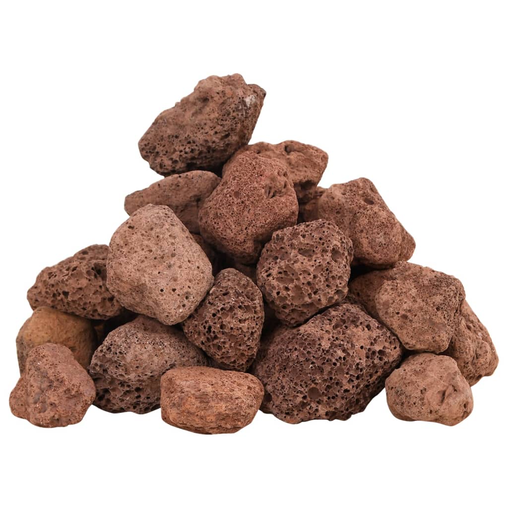 vidaXL Roci vulcanice, 10 kg, roșu, 3-5 cm vidaXL Roci vulcanice, 10 kg, roșu, 3-5 cm