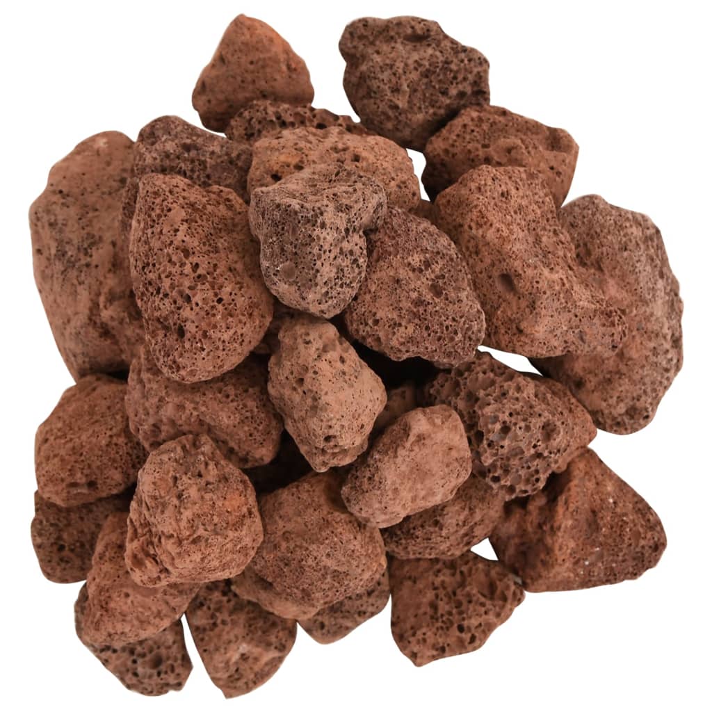 vidaXL Roci vulcanice, 10 kg, roșu, 3-5 cm vidaXL Roci vulcanice, 10 kg, roșu, 3-5 cm
