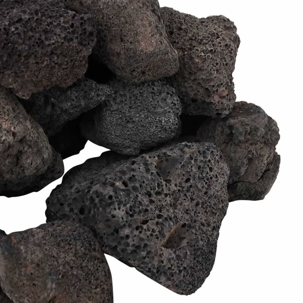 vidaXL Roci vulcanice, 10 kg, negru, 5-8 cm vidaXL Roci vulcanice, 10 kg, negru, 5-8 cm