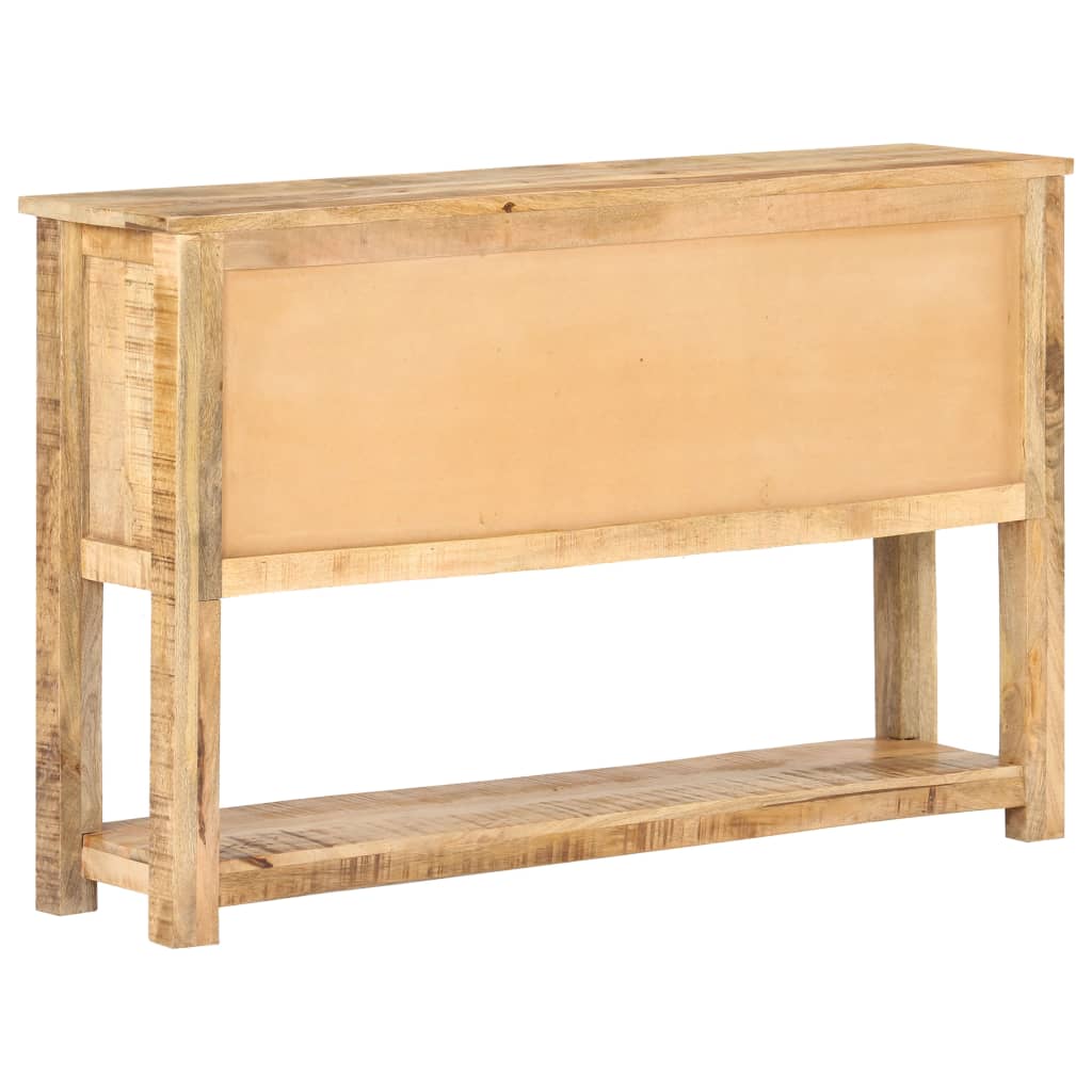 vidaXL Dulap, 120 x 30 x 76 cm, lemn de mango nefinisat vidaXL Dulap, 120 x 30 x 76 cm, lemn de mango nefinisat