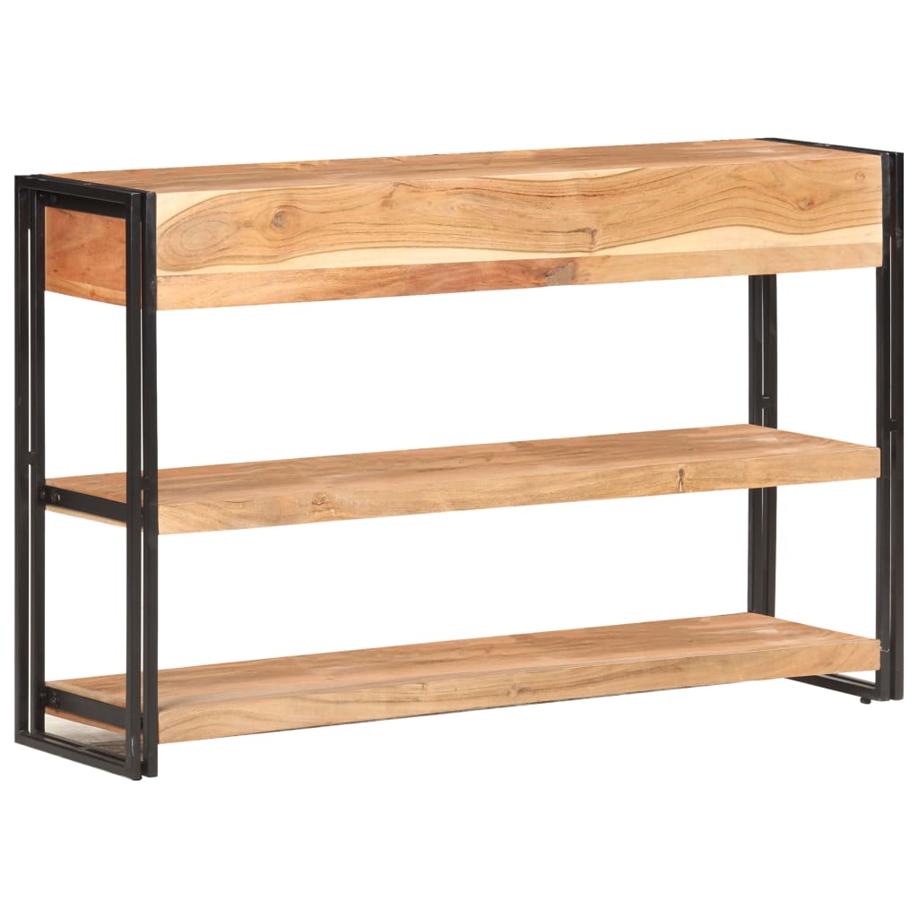 vidaXL Servantă, 120 x 30 x 75 cm, lemn masiv de acacia