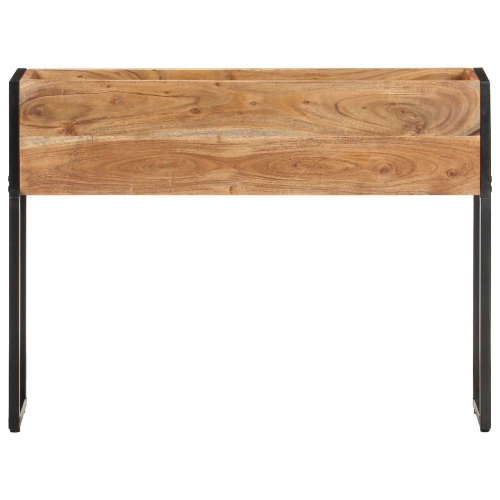 vidaXL Jardinieră, 90 x 20 x 68 cm, lemn masiv de acacia vidaXL Jardinieră, 90 x 20 x 68 cm, lemn masiv de acacia