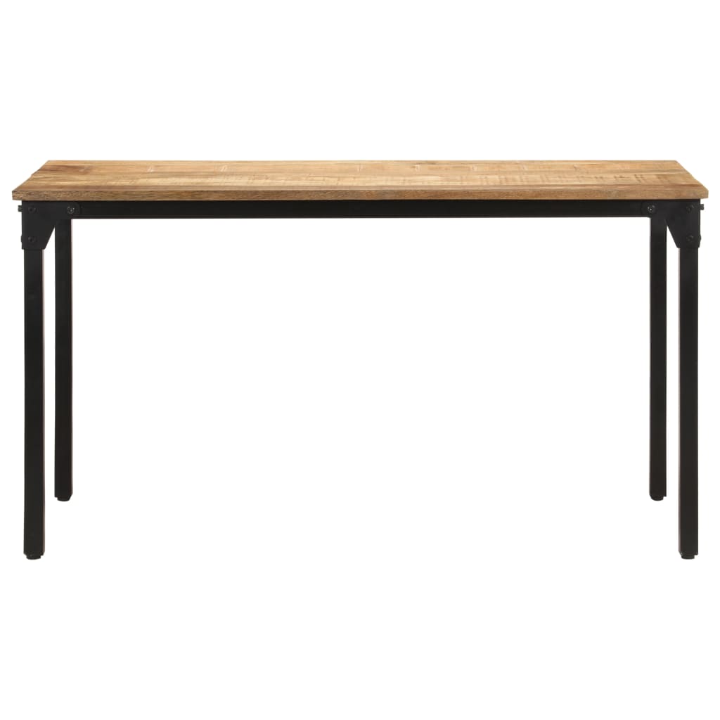 vidaXL Masă de bucătărie, 140x70x76 cm, lemn de mango nefinisat vidaXL Masă de bucătărie, 140x70x76 cm, lemn de mango nefinisat