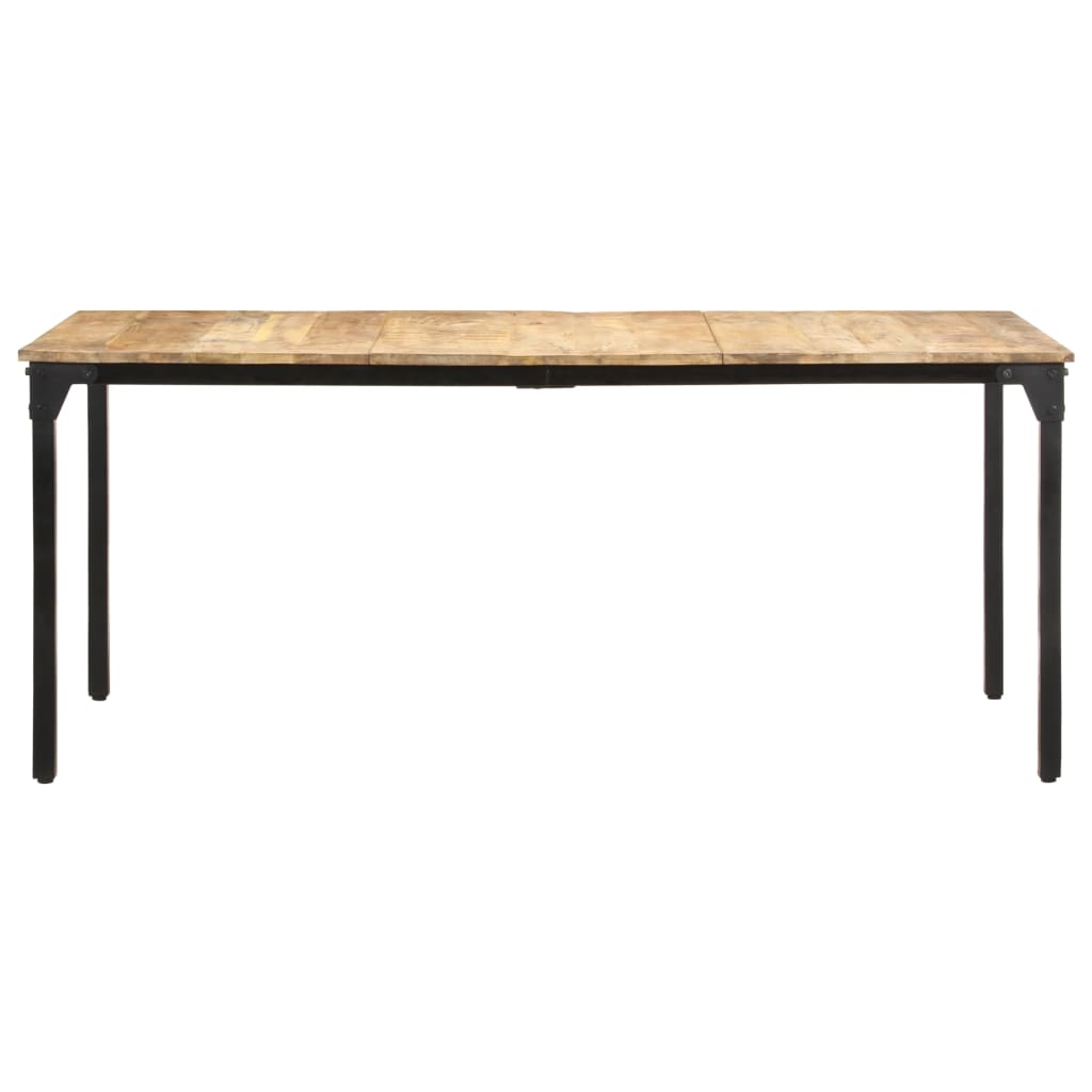 vidaXL Masă de bucătărie, 180x90x76 cm, lemn de mango nefinisat vidaXL Masă de bucătărie, 180x90x76 cm, lemn de mango nefinisat