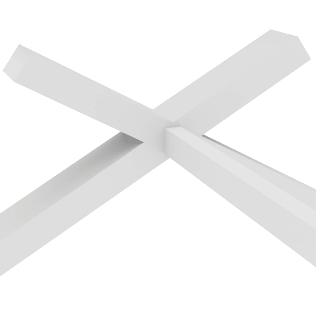 vidaXL Cadru pat de copii cu un sertar, alb, 70x140 cm, lemn masiv pin