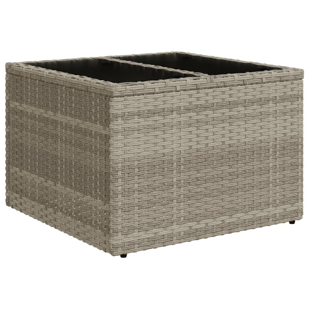 vidaXL Set canapele de grădină cu perne 10 piese gri deschis poliratan vidaXL Set canapele de grădină cu perne 10 piese gri deschis poliratan