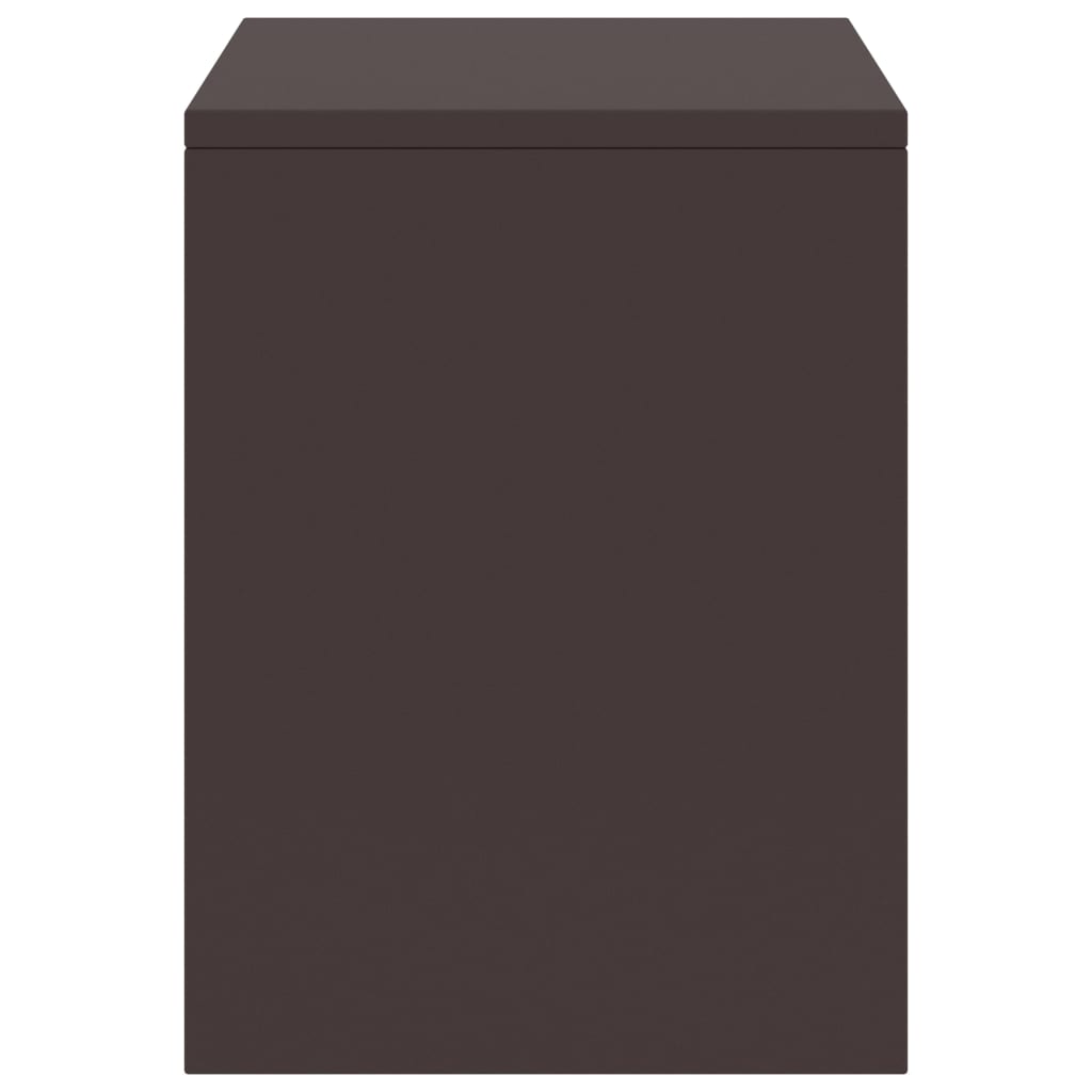 vidaXL Noptiere, 2 buc., maro închis, 35 x 30 x 40 cm, lemn masiv pin vidaXL Noptiere, 2 buc., maro închis, 35 x 30 x 40 cm, lemn masiv pin