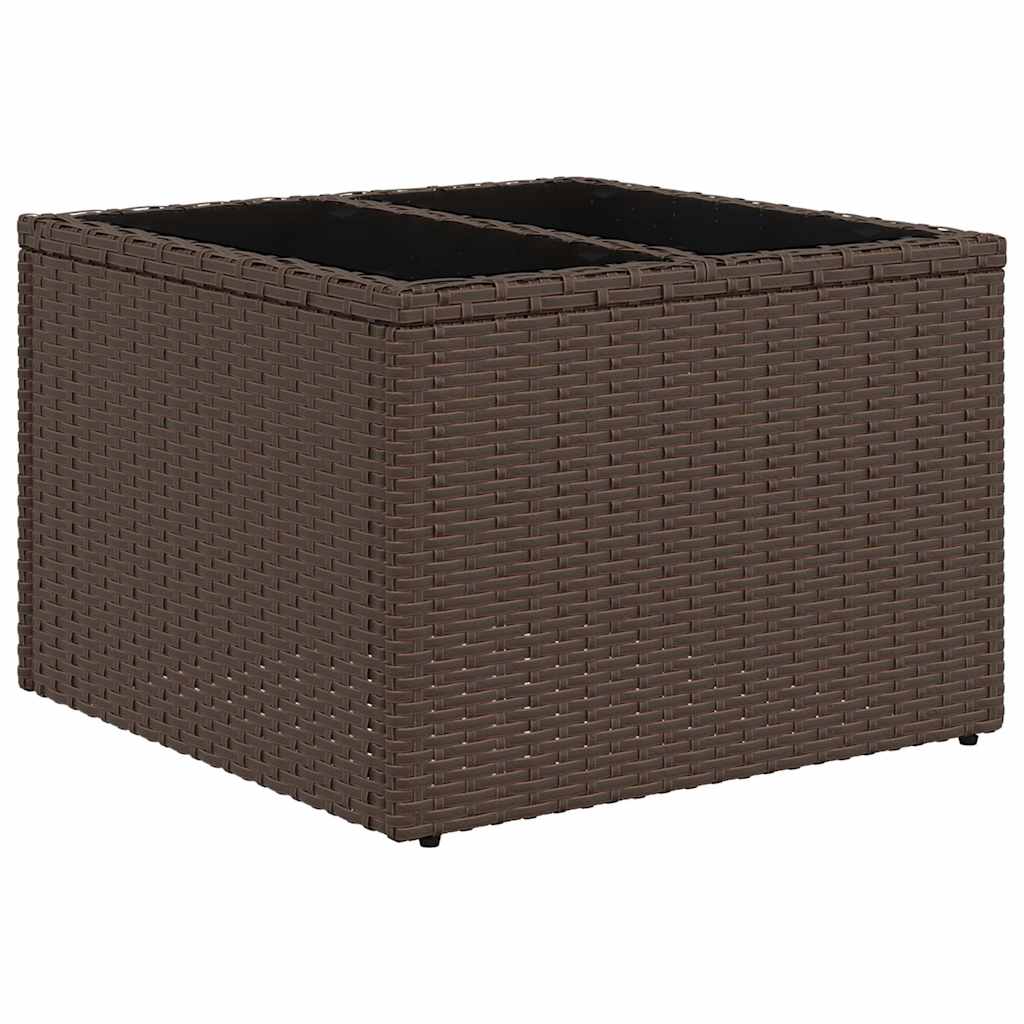 vidaXL Set canapele de grădină cu perne, 6 piese, maro, poliratan vidaXL Set canapele de grădină cu perne, 6 piese, maro, poliratan