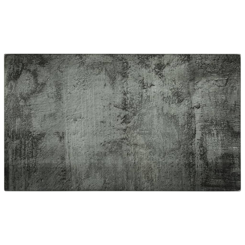 vidaXL Plăci de tocat, 2 buc., sticlă securizată, model de beton vidaXL Plăci de tocat, 2 buc., sticlă securizată, model de beton