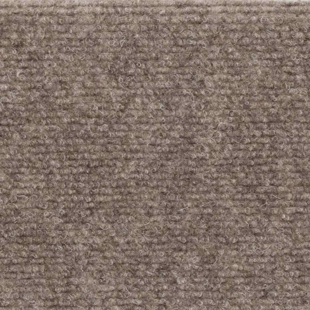 vidaXL Covorașe autoadezive pentru scări, 15 buc., 56x17x3 cm, bej, semirotunde