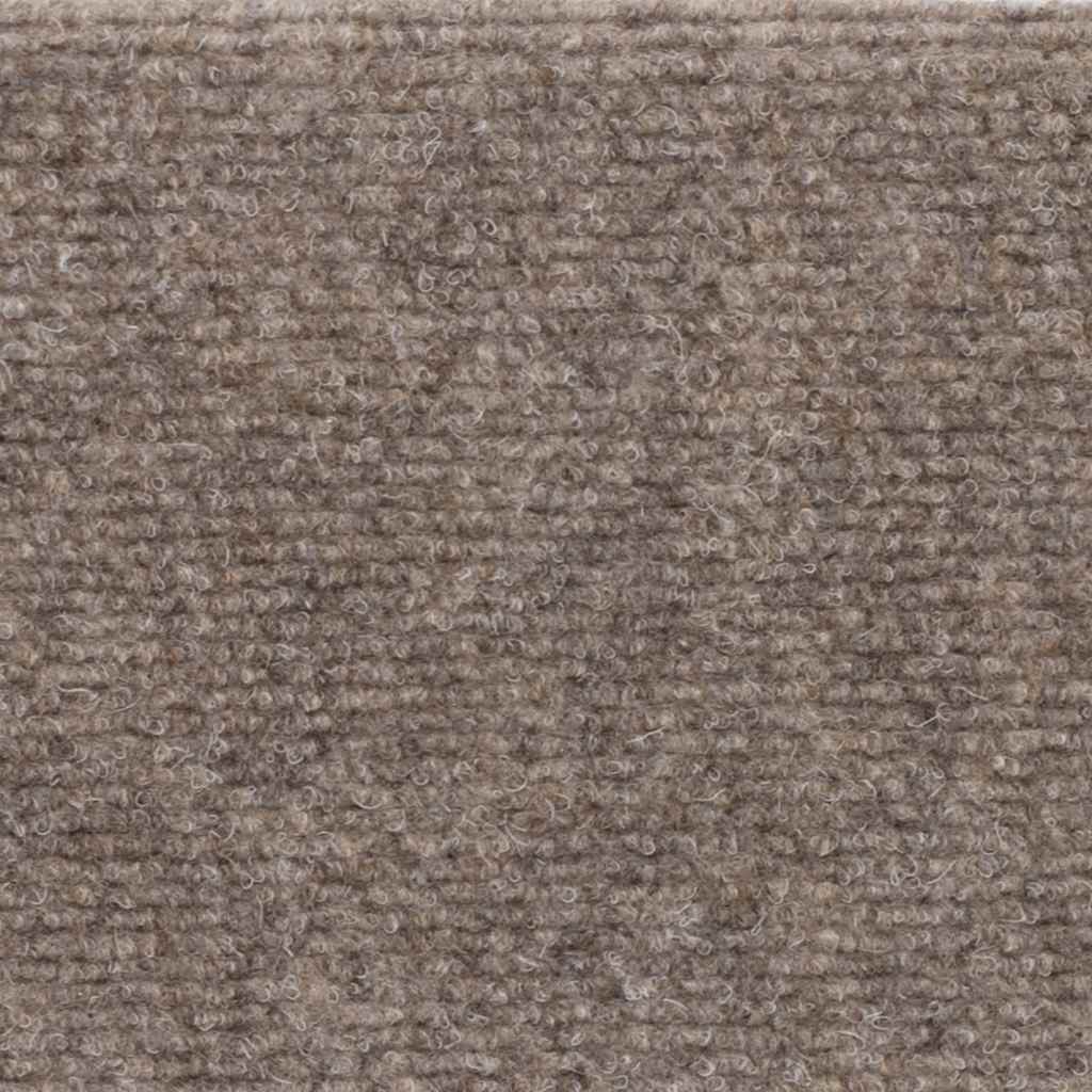 vidaXL Covorașe autoadezive pentru scări, 15 buc., 65x21x4 cm, bej, semirotunde, mari