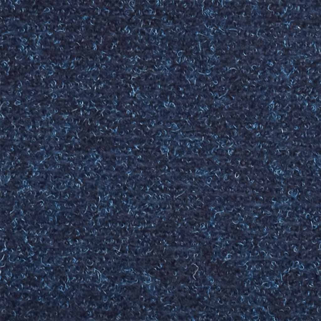 vidaXL Covorașe autoadezive pentru scări, 15 buc., 65x21x4 cm, bleumarin, semirotunde, mari