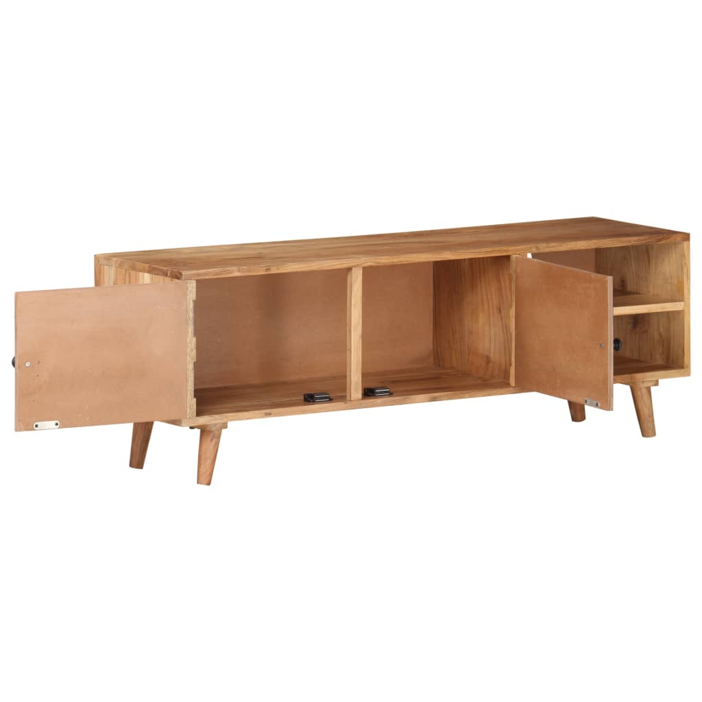vidaXL Comodă TV, 115x30x39 cm, lemn masiv de acacia