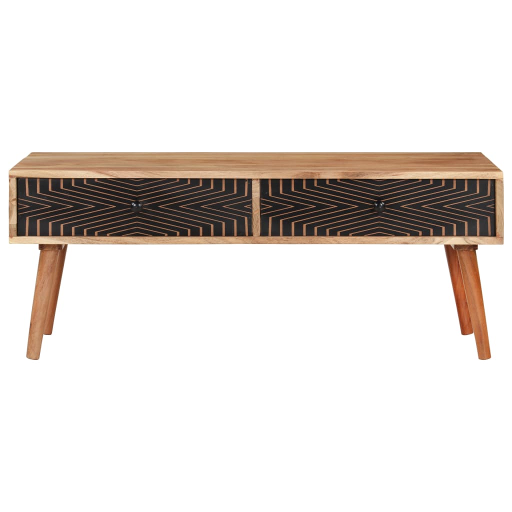 vidaXL Măsuță de cafea, 100x50x39 cm, lemn masiv de acacia vidaXL Măsuță de cafea, 100x50x39 cm, lemn masiv de acacia
