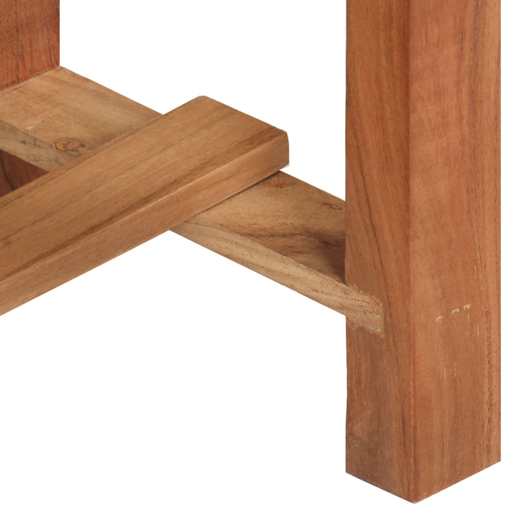 vidaXL Servantă, 115x35x75 cm, lemn masiv de acacia