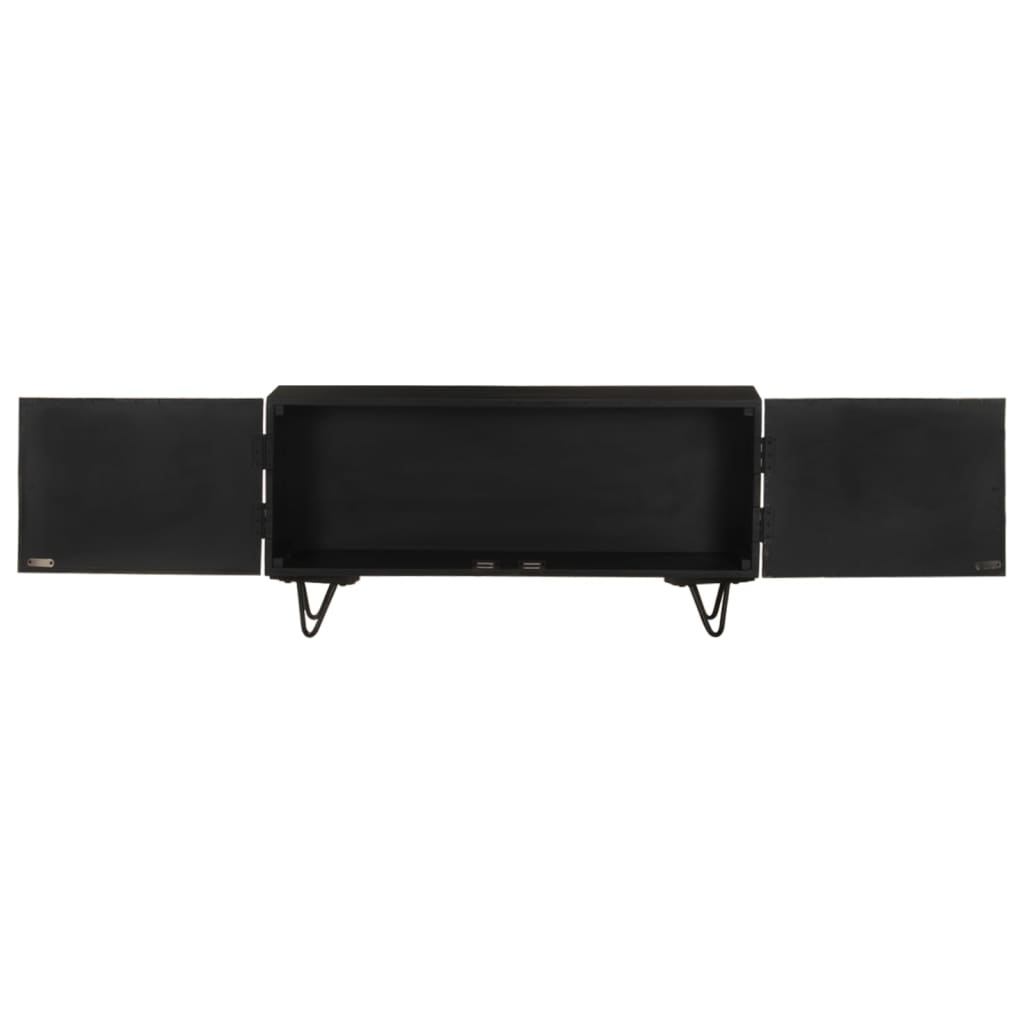 vidaXL Comodă TV, 90x30x45 cm, lemn masiv de mango