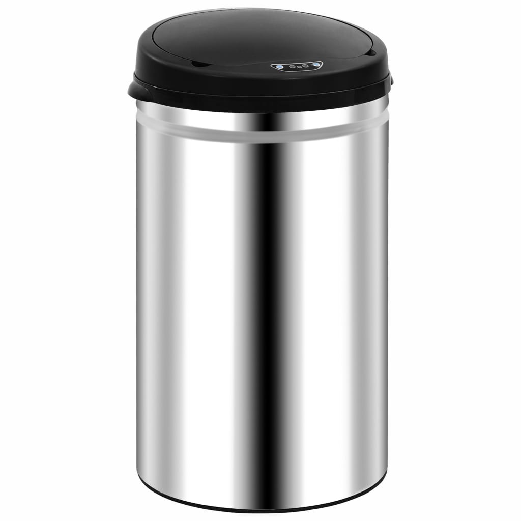 vidaXL Coș de gunoi automat cu senzor, 40 L, oțel inoxidabil vidaXL Coș de gunoi automat cu senzor, 40 L, oțel inoxidabil