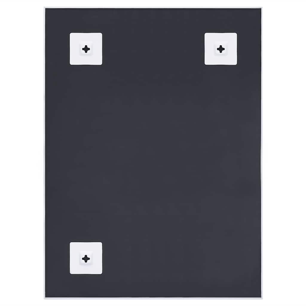vidaXL Oglindă, alb, 80x60 cm vidaXL Oglindă, alb, 80x60 cm
