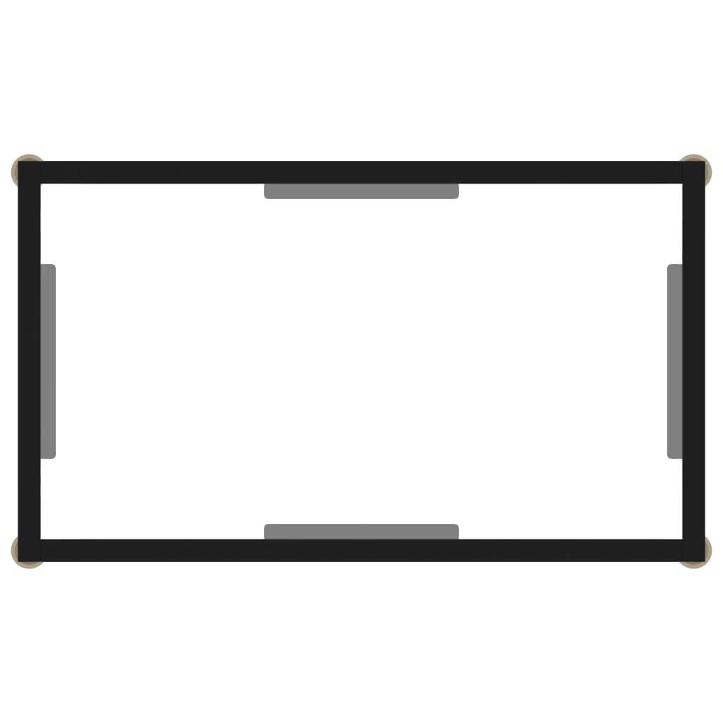 vidaXL Masă consolă, transparent, 60 x 35 x 75 cm, sticlă securizată vidaXL Masă consolă, transparent, 60 x 35 x 75 cm, sticlă securizată