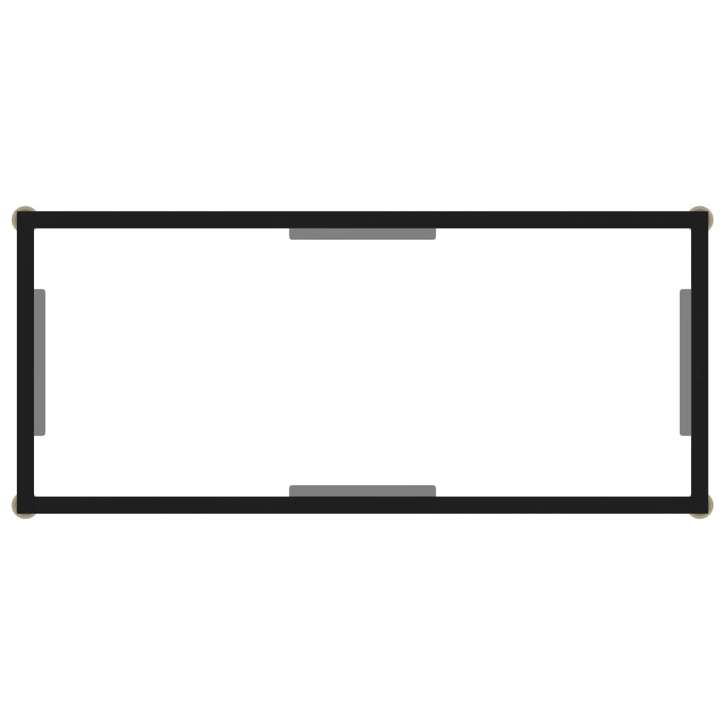 vidaXL Masă consolă, transparent, 80 x 35 x 75 cm, sticlă securizată vidaXL Masă consolă, transparent, 80 x 35 x 75 cm, sticlă securizată