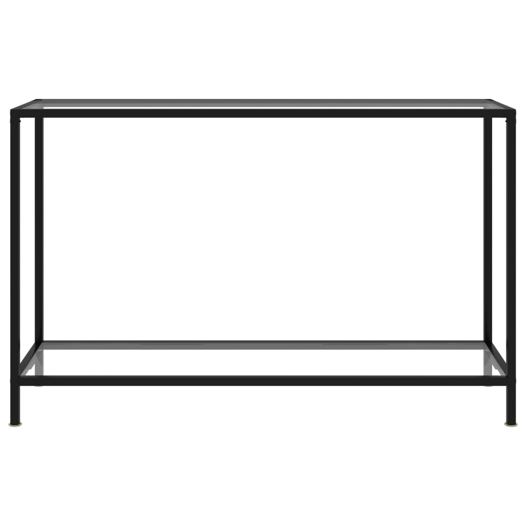 vidaXL Masă consolă, transparent, 120 x 35 x 75 cm, sticlă securizată vidaXL Masă consolă, transparent, 120 x 35 x 75 cm, sticlă securizată