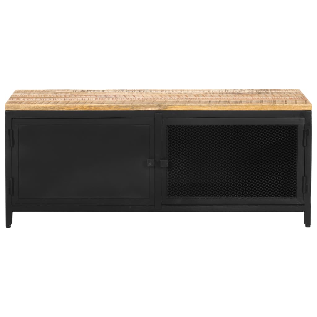 vidaXL Măsuță de cafea, 90 x 50 x 37, lemn masiv de mango nefinisat vidaXL Măsuță de cafea, 90 x 50 x 37, lemn masiv de mango nefinisat