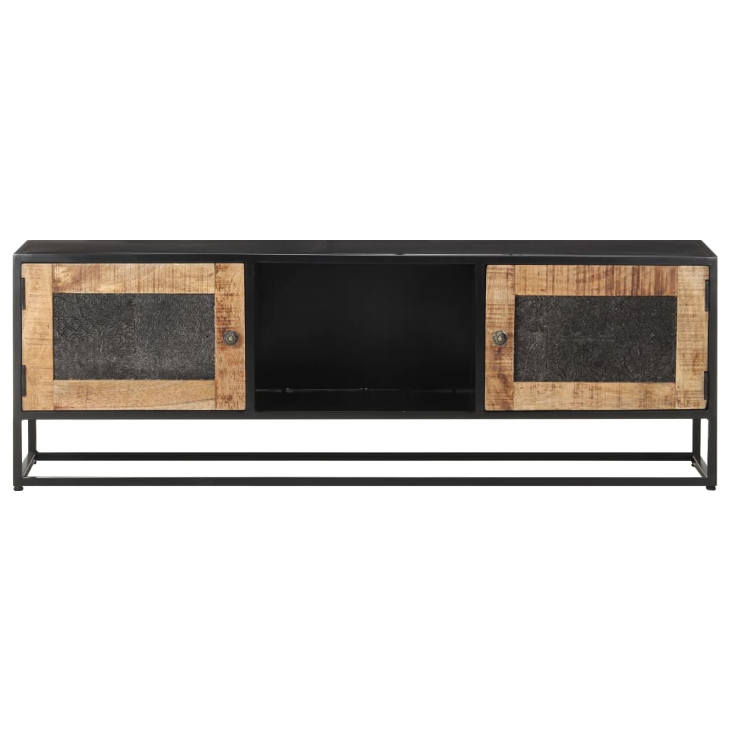 vidaXL Comodă TV, 120 x 30 x 40 cm, lemn de mango nefinisat vidaXL Comodă TV, 120 x 30 x 40 cm, lemn de mango nefinisat