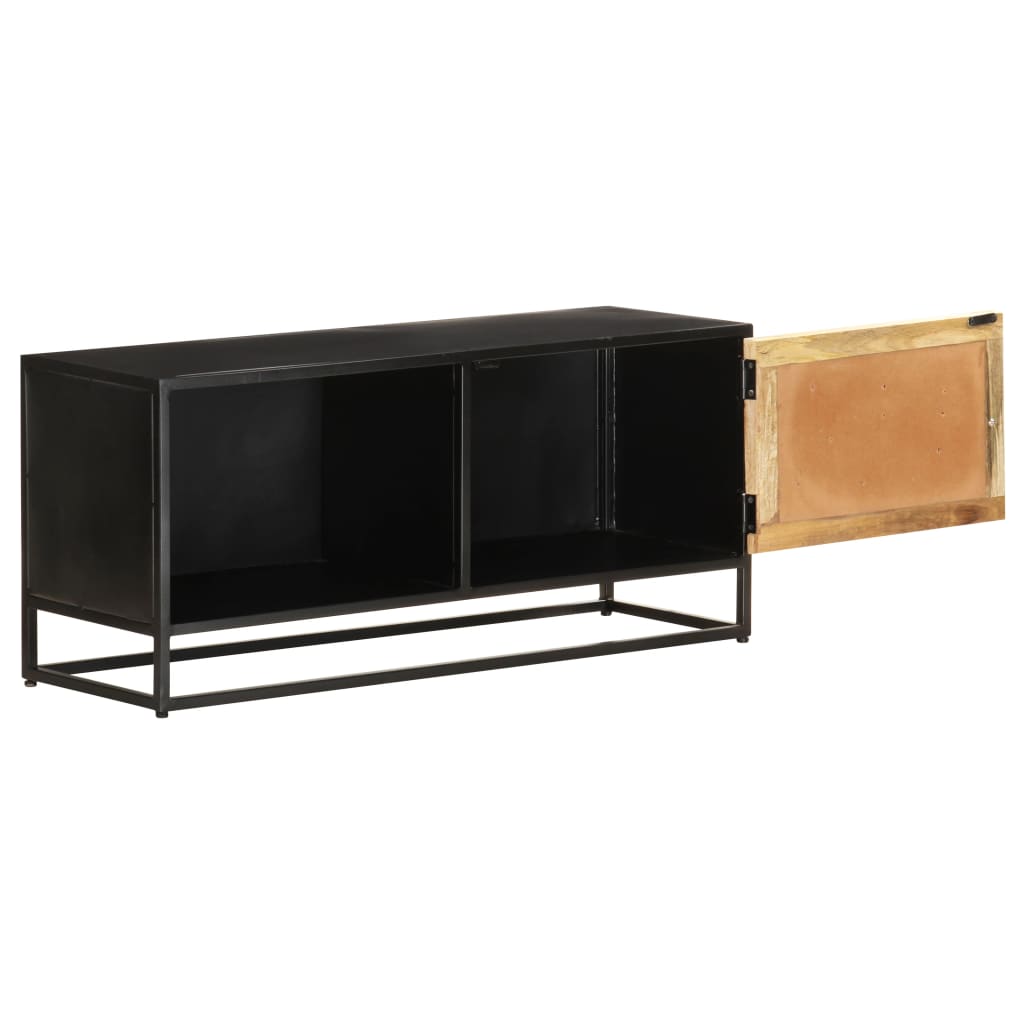 vidaXL Comodă TV, 90x30x40 cm, lemn de mango nefinisat vidaXL Comodă TV, 90x30x40 cm, lemn de mango nefinisat
