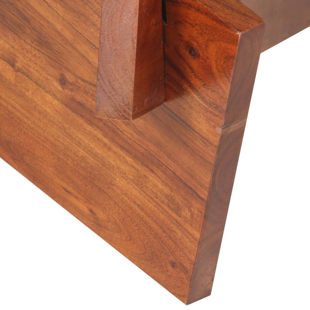 vidaXL Măsuță de cafea, 60 cm, lemn masiv de acacia vidaXL Măsuță de cafea, 60 cm, lemn masiv de acacia