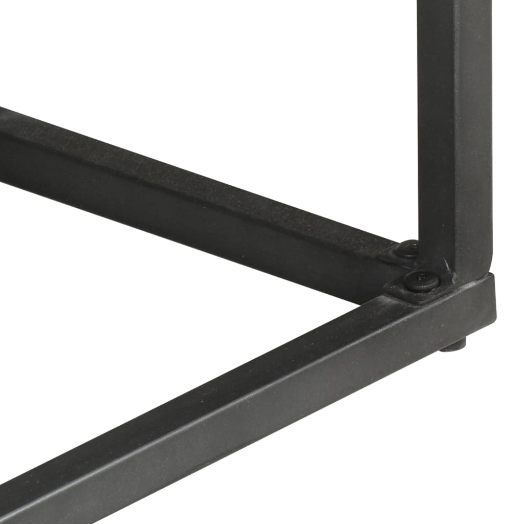 vidaXL Servantă, 100x30x70 cm, gri, lemn masiv de acacia