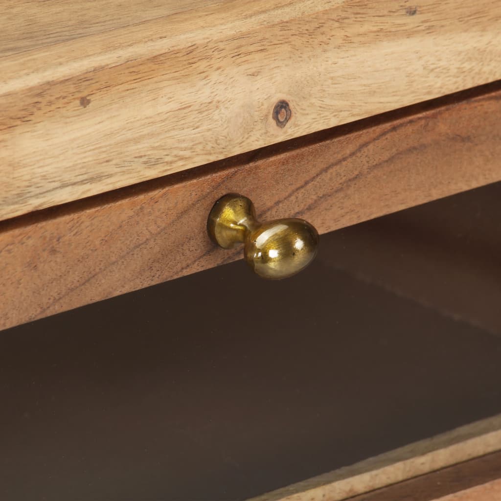 vidaXL Masă consolă, 90x35x76 cm, lemn masiv de acacia vidaXL Masă consolă, 90x35x76 cm, lemn masiv de acacia