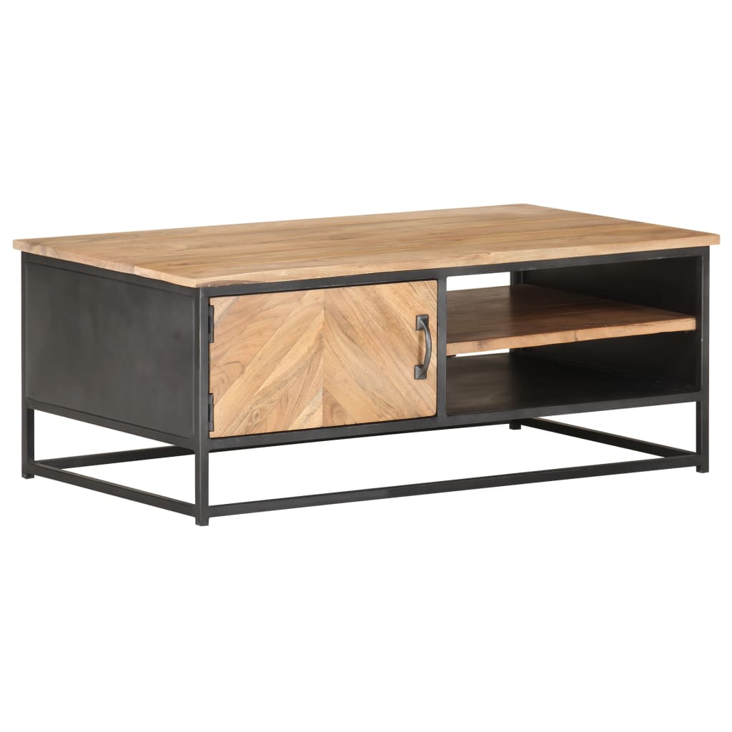 vidaXL Măsuță de cafea, 90x50x35 cm, lemn masiv de acacia vidaXL Măsuță de cafea, 90x50x35 cm, lemn masiv de acacia