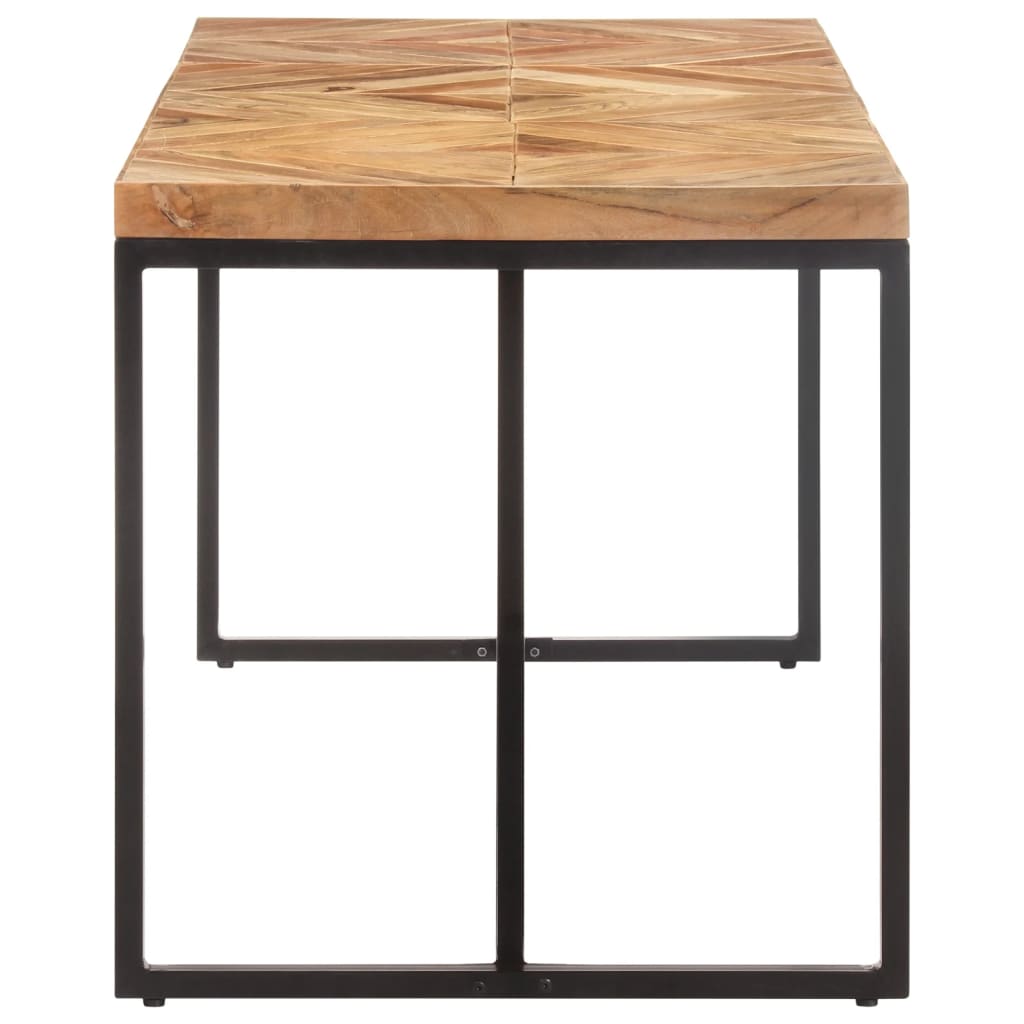 vidaXL Masă de bucătărie, 160x70x76 cm, lemn masiv acacia/mango vidaXL Masă de bucătărie, 160x70x76 cm, lemn masiv acacia/mango