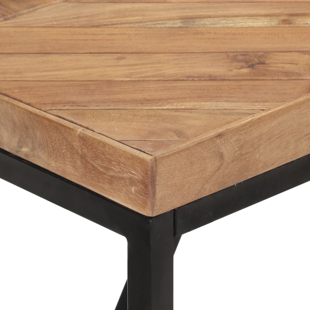 vidaXL Masă de bucătărie, 160x70x76 cm, lemn masiv acacia/mango vidaXL Masă de bucătărie, 160x70x76 cm, lemn masiv acacia/mango