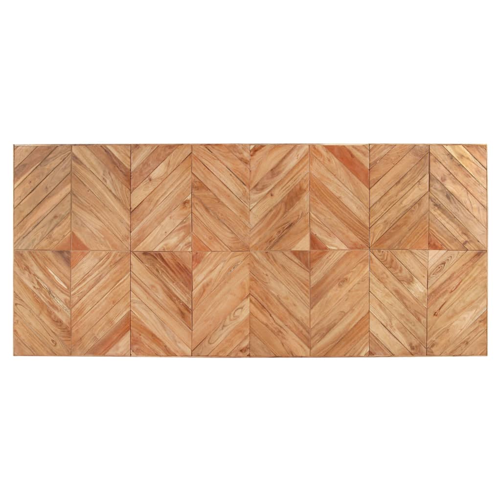 vidaXL Masă de bucătărie, 200x90x76 cm, lemn masiv acacia & mango