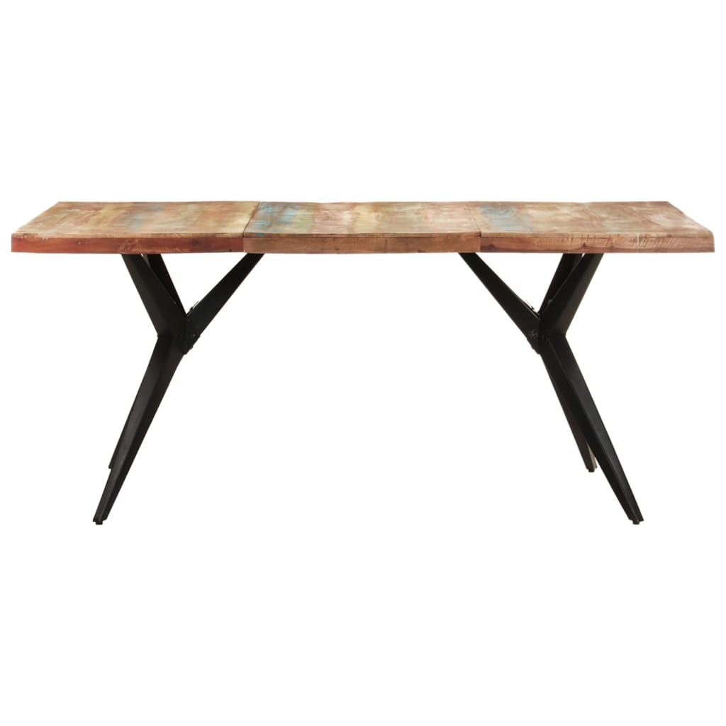 vidaXL Masă de bucătărie, 180x90x76 cm, lemn masiv reciclat vidaXL Masă de bucătărie, 180x90x76 cm, lemn masiv reciclat