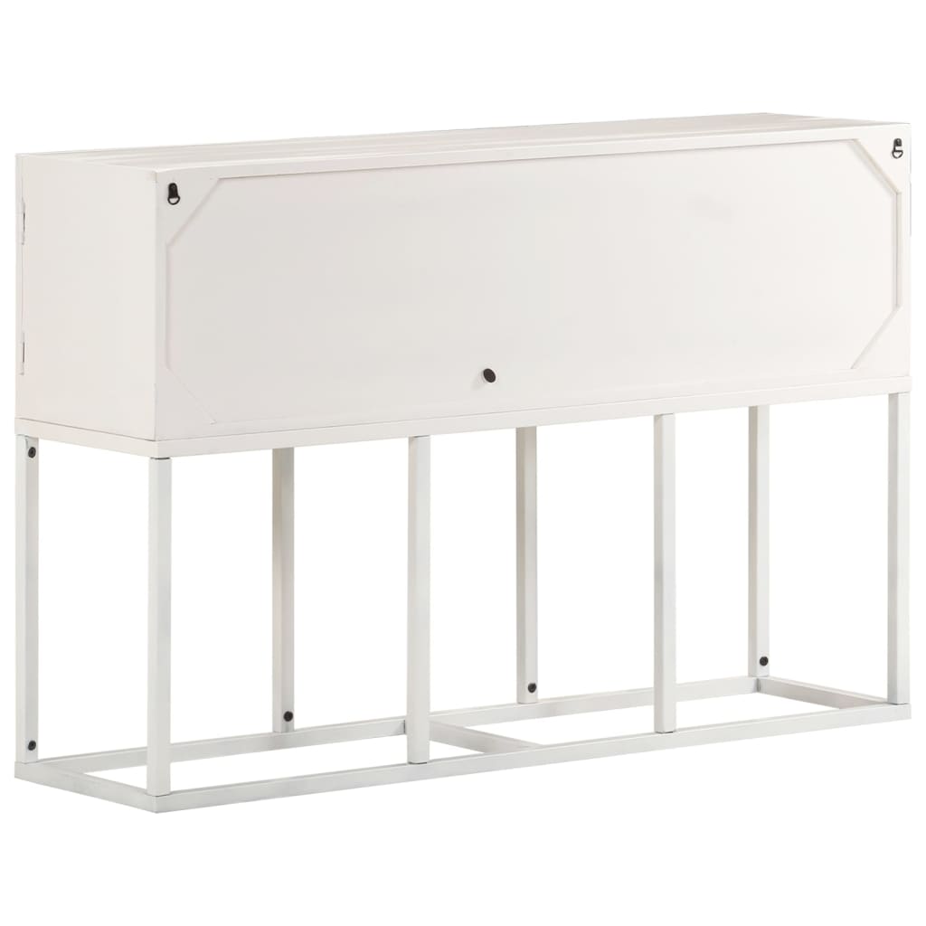 vidaXL Servantă, 115x30x76 cm, lemn masiv de mango