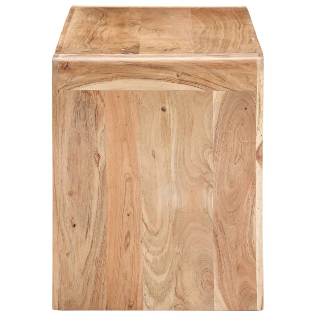 vidaXL Bancă, 110x38x46 cm, lemn masiv de acacia vidaXL Bancă, 110x38x46 cm, lemn masiv de acacia
