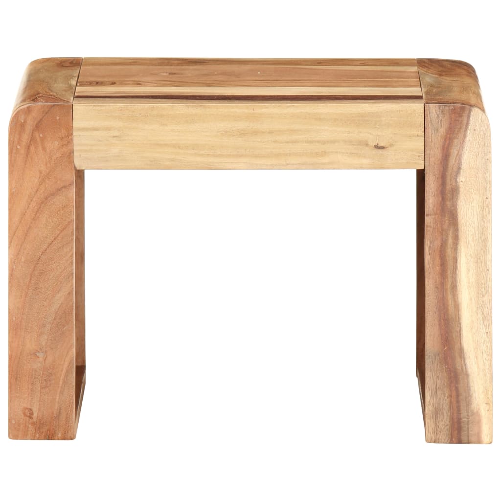 vidaXL Masă laterală, 43x40x30 cm, lemn masiv de acacia vidaXL Masă laterală, 43x40x30 cm, lemn masiv de acacia