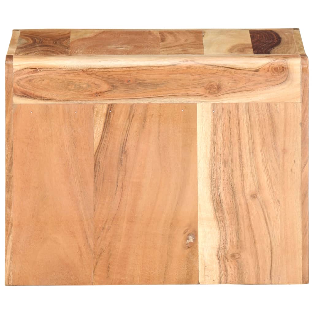 vidaXL Masă laterală, 43x40x30 cm, lemn masiv de acacia vidaXL Masă laterală, 43x40x30 cm, lemn masiv de acacia