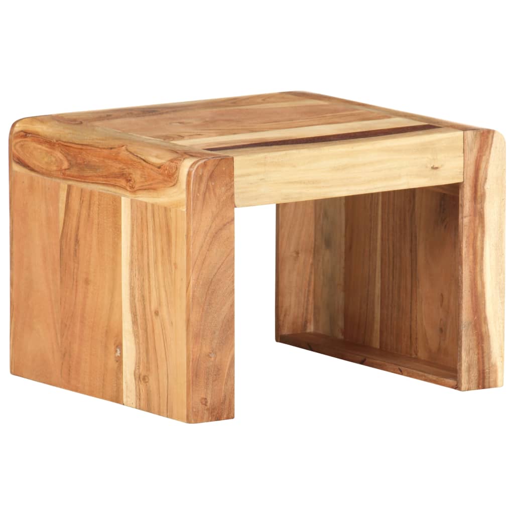 vidaXL Masă laterală, 43x40x30 cm, lemn masiv de acacia vidaXL Masă laterală, 43x40x30 cm, lemn masiv de acacia