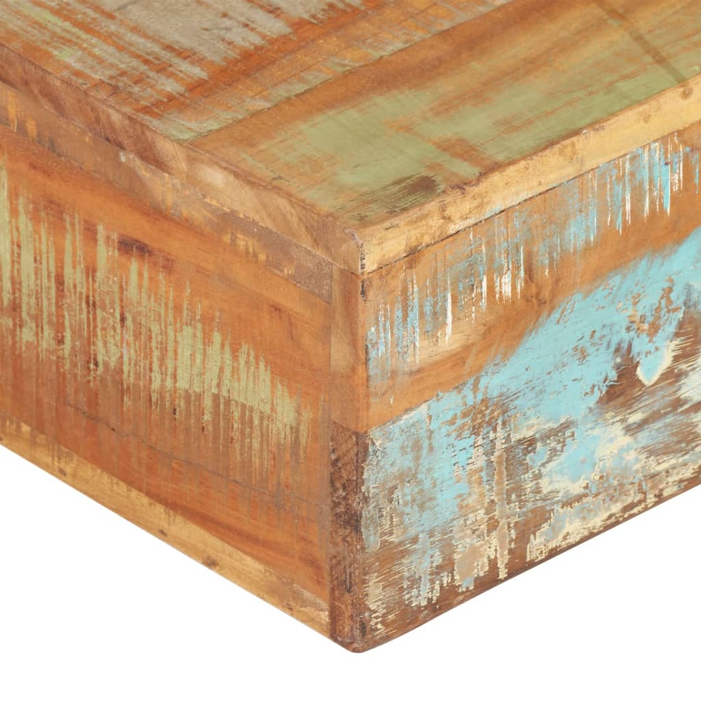 vidaXL Măsuță de cafea, 80x80x28 cm, lemn masiv reciclat vidaXL Măsuță de cafea, 80x80x28 cm, lemn masiv reciclat