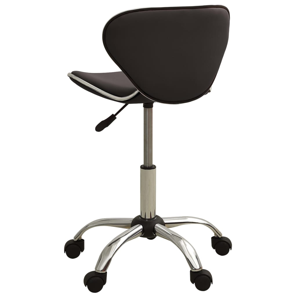 vidaXL Scaun pentru salon spa, maro, piele ecologică