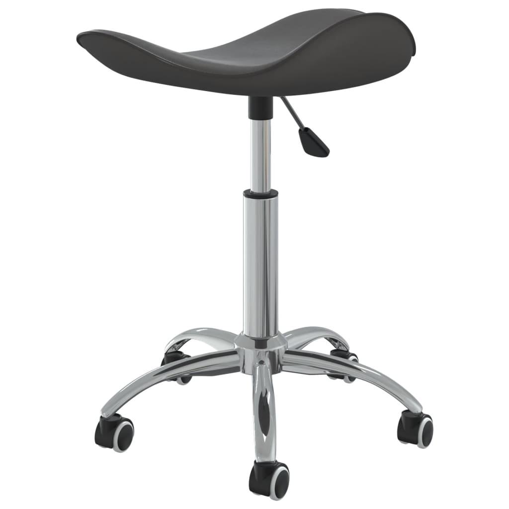 vidaXL Scaun pentru salon spa, gri, piele ecologică vidaXL Scaun pentru salon spa, gri, piele ecologică