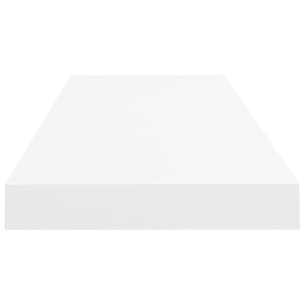 vidaXL Rafturi de perete, 4 buc., alb, 80 x 23,5 x 3,8 cm, MDF