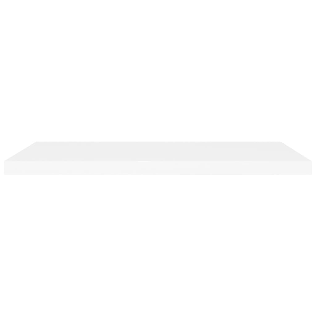 vidaXL Rafturi de perete suspendate, 2 buc., alb, 90x23,5x3,8 cm, MDF vidaXL Rafturi de perete suspendate, 2 buc., alb, 90x23,5x3,8 cm, MDF