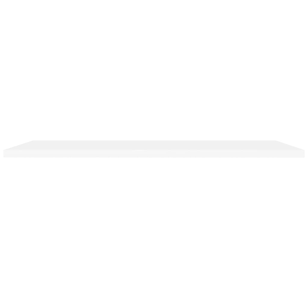 vidaXL Rafturi de perete suspendate, 2 buc., alb, 120x23,5x3,8 cm, MDF vidaXL Rafturi de perete suspendate, 2 buc., alb, 120x23,5x3,8 cm, MDF