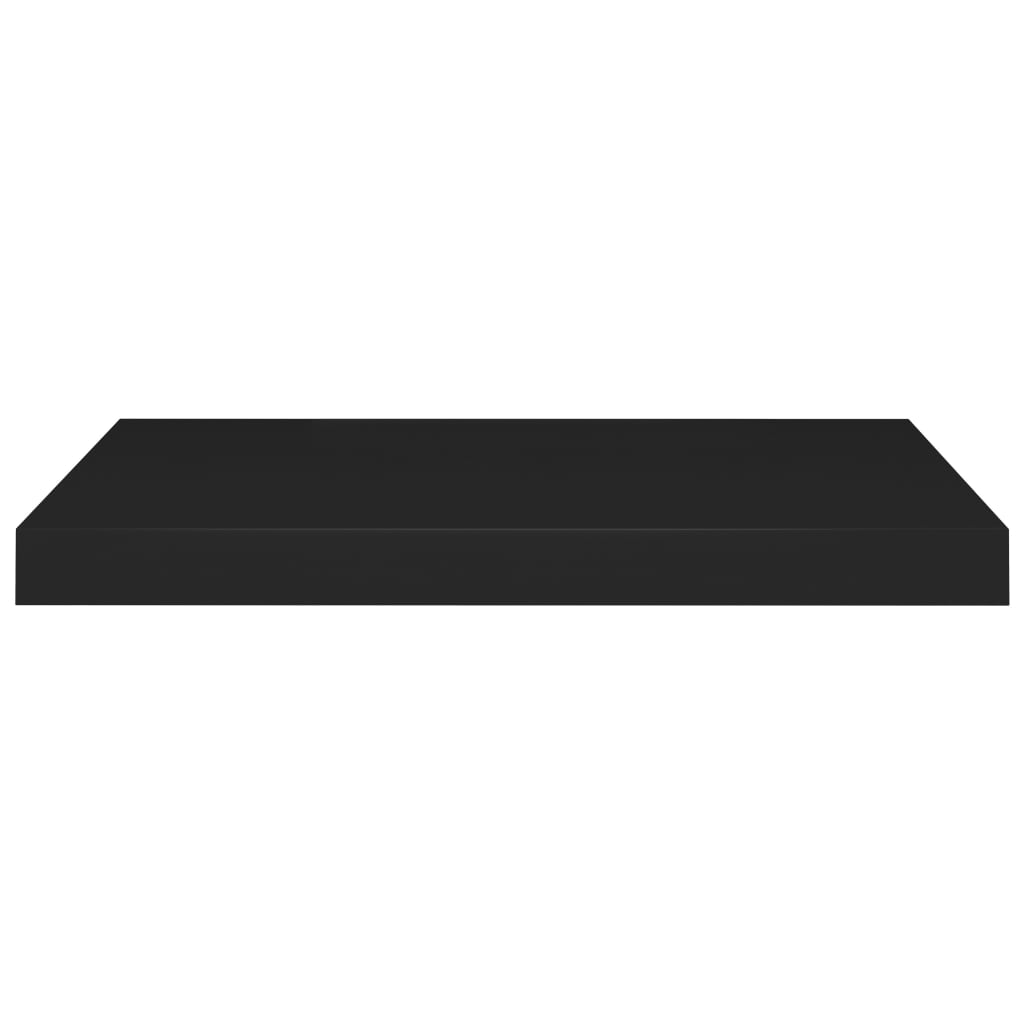 vidaXL Rafturi de perete, 4 buc., negru, 60 x 23,5 x 3,8 cm, MDF vidaXL Rafturi de perete, 4 buc., negru, 60 x 23,5 x 3,8 cm, MDF